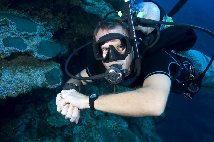 Plaisir en plongée sous-marine PADI