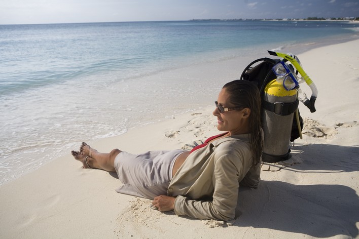 Plaisir en plongée sous-marine PADI