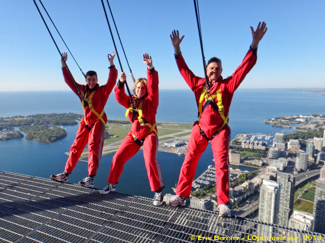 356 m / 1,168 pieds au-dessus du sol à Toronto!